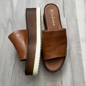 Matisse One Kiss brown platform